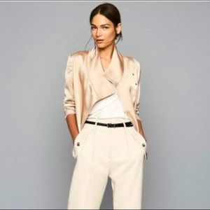 Reiss - Pink Harriet Biker Jacket